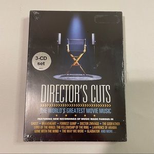 Directors Cuts 3-CD Set / The Worlds Greatest Movie Music NEW!